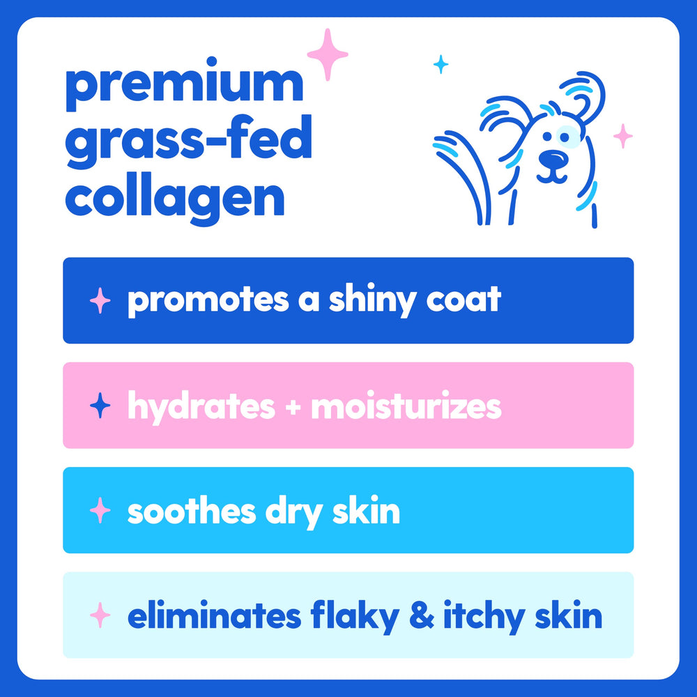 Taily Liquid Collagen for dogs-skin-softness: supports softer, healthier skin.