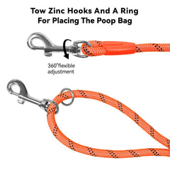 Tairro long dog training leash 30ft blue color for long-distance recall.