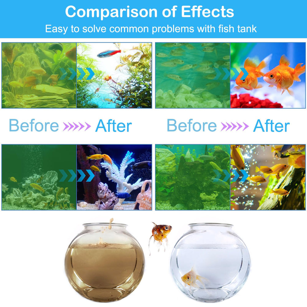 TAISHAN Aquarium Clean Light suitable for fish tanks, ponds and pools