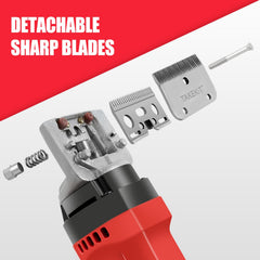 TAKEKIT 2800rpm fast-cut for efficient large-animal grooming