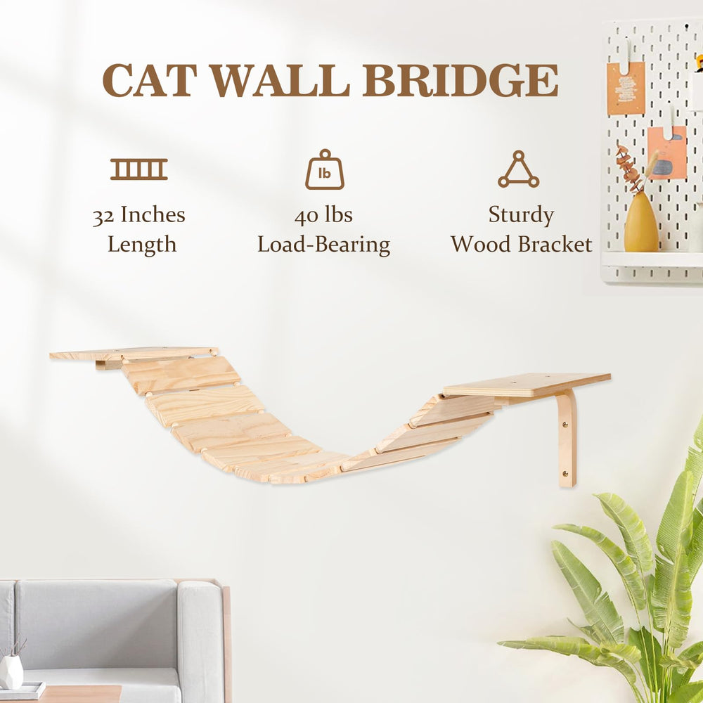 TAKEKIT wall-mounted shelf set blends boho style with space saving design.