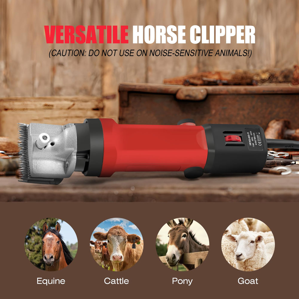 TAKEKIT Heavy-duty livestock clipper for horses and cattle
