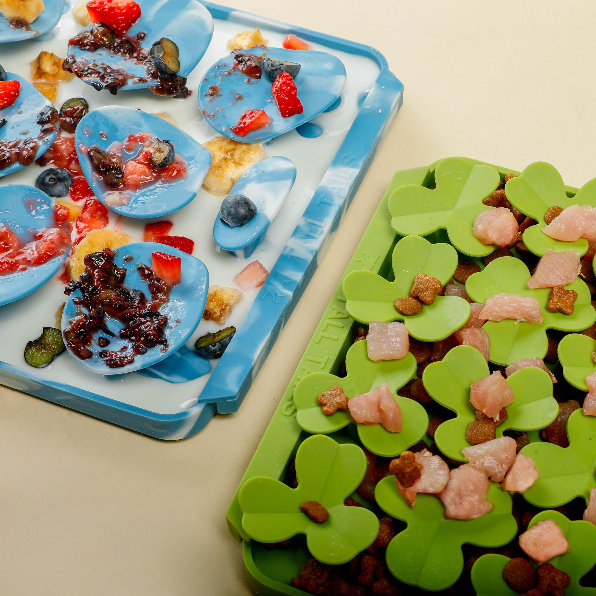 Tall Tails Clover Foraging Mat supports interactive home mealtime.
