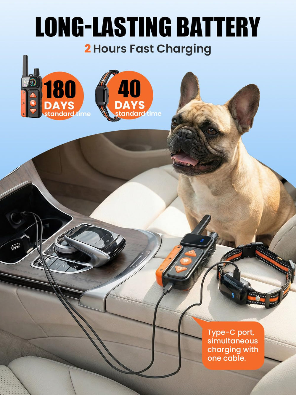 Tallentrol training modes highlight safe no-shock option with beep and vibration.