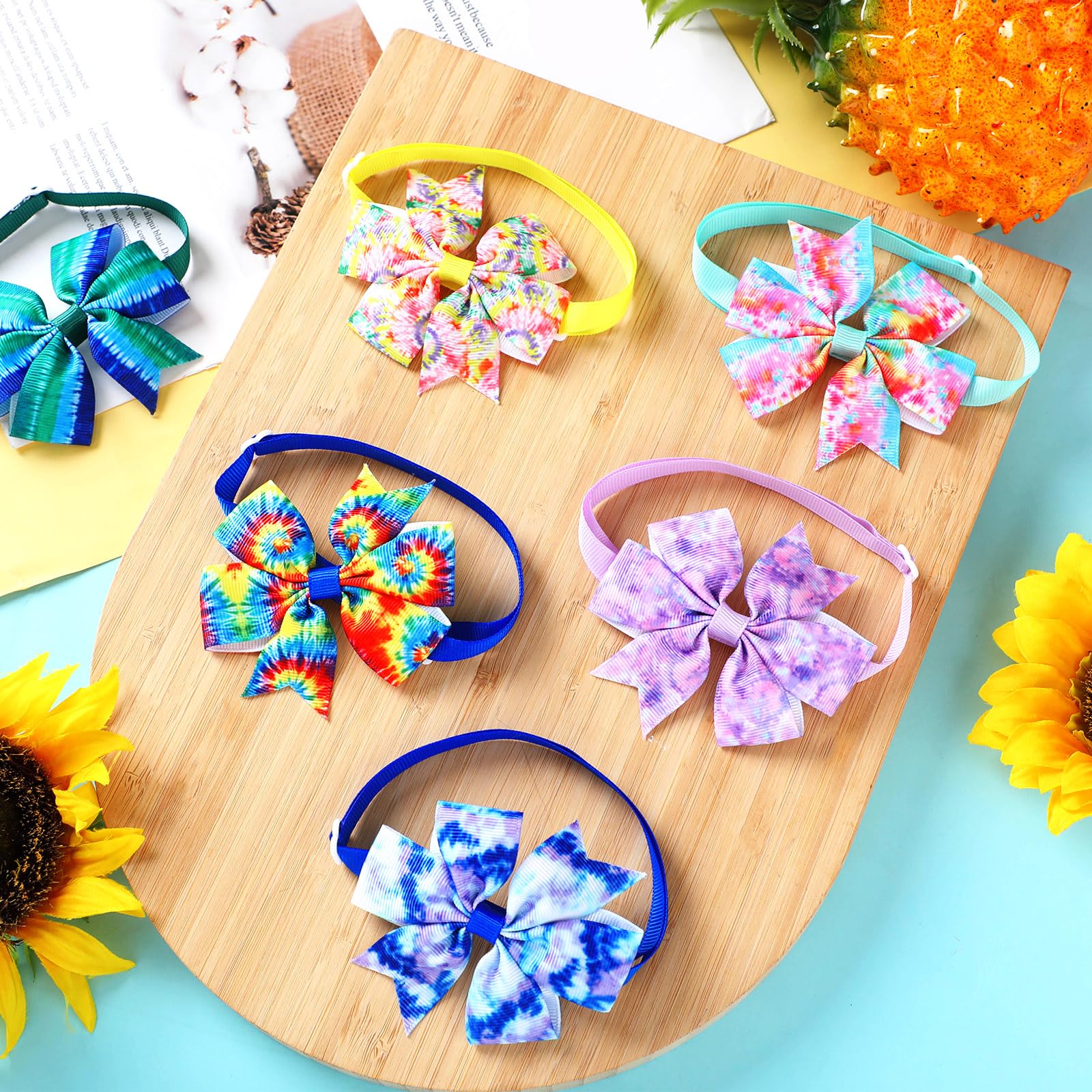 Talltalk bow ties suited for small to medium dogs and cats in daily wear.