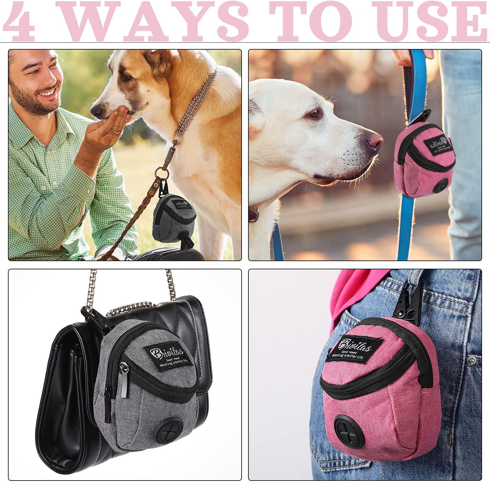 Talltalk walk accessory clip-on belt for versatile attachment.