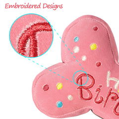 Tamu style dog birthday toy soft plush for cuddly comfort