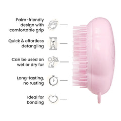 Tangle Teezer Cat Brush doubles as a soothing massage during grooming sessions.