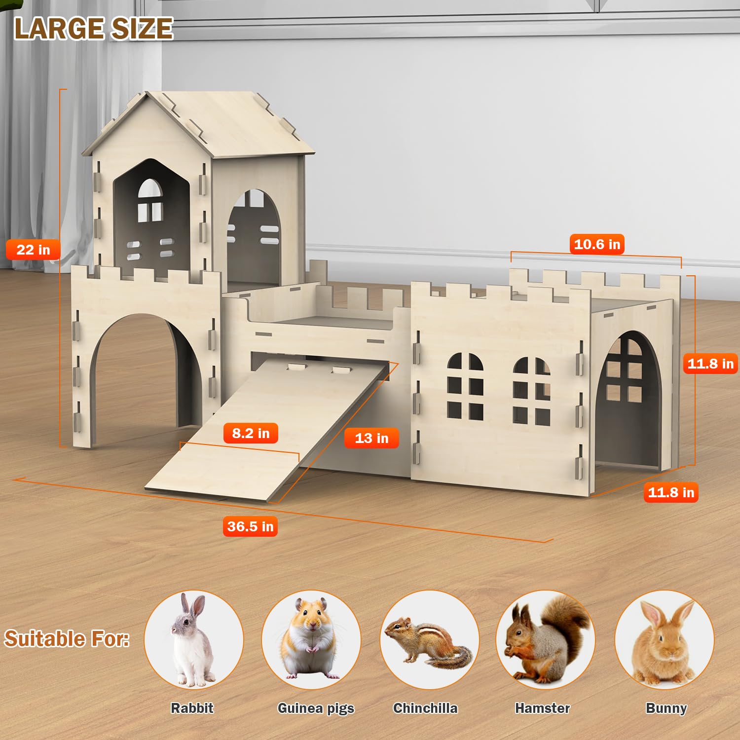 TankMatDecor chew-resistant plywood close-up communicates durability against gnawing.
