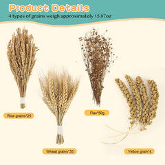 TAOKEKE yellow millet sticks for play and nibble time in cages.