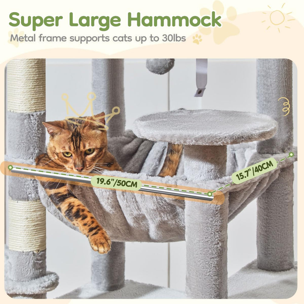 Taoqimiao metal hammock supports lounging up to 30 lb.