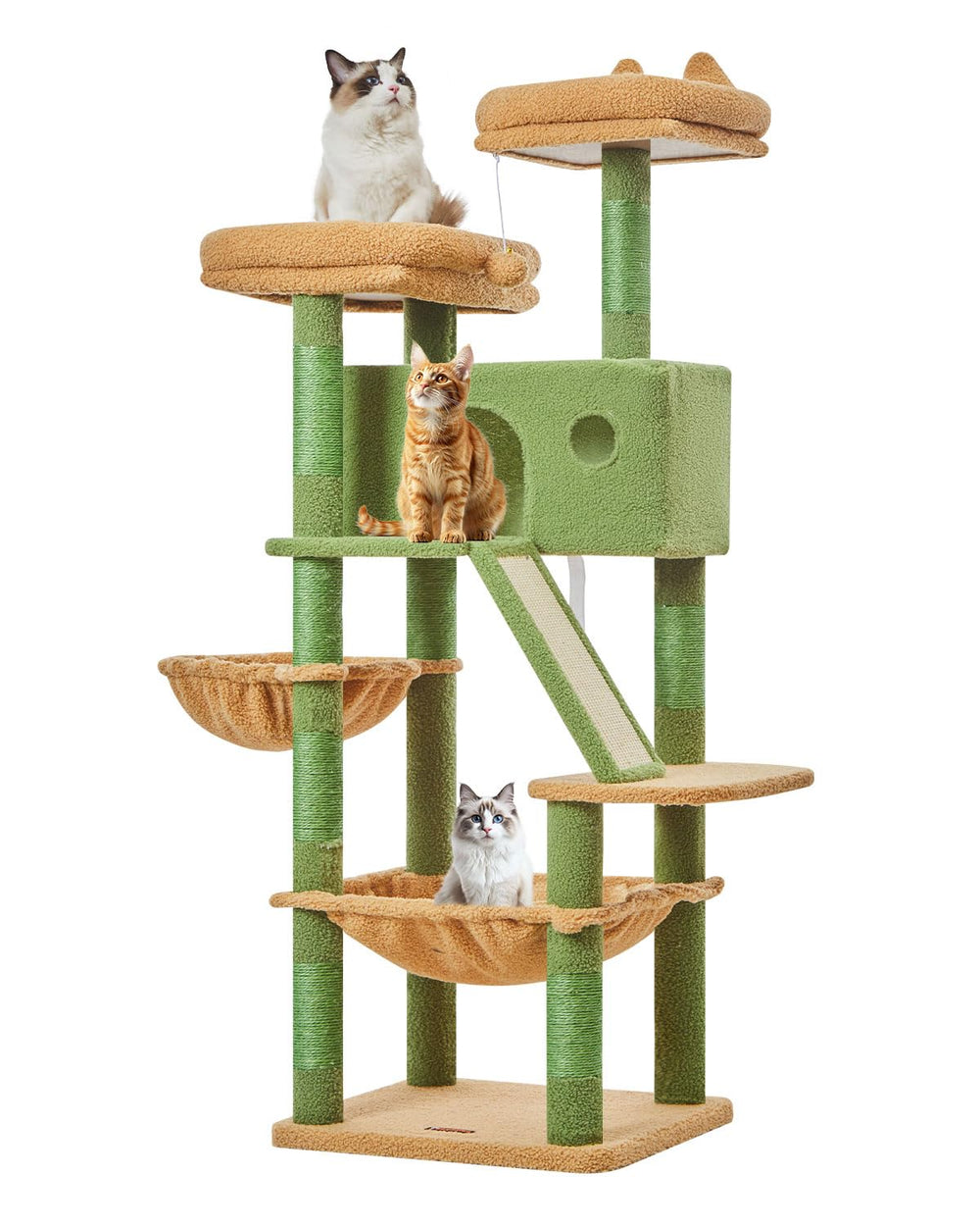 Taoqimiao Cactus Cat Tree easy assembly for quick setup
