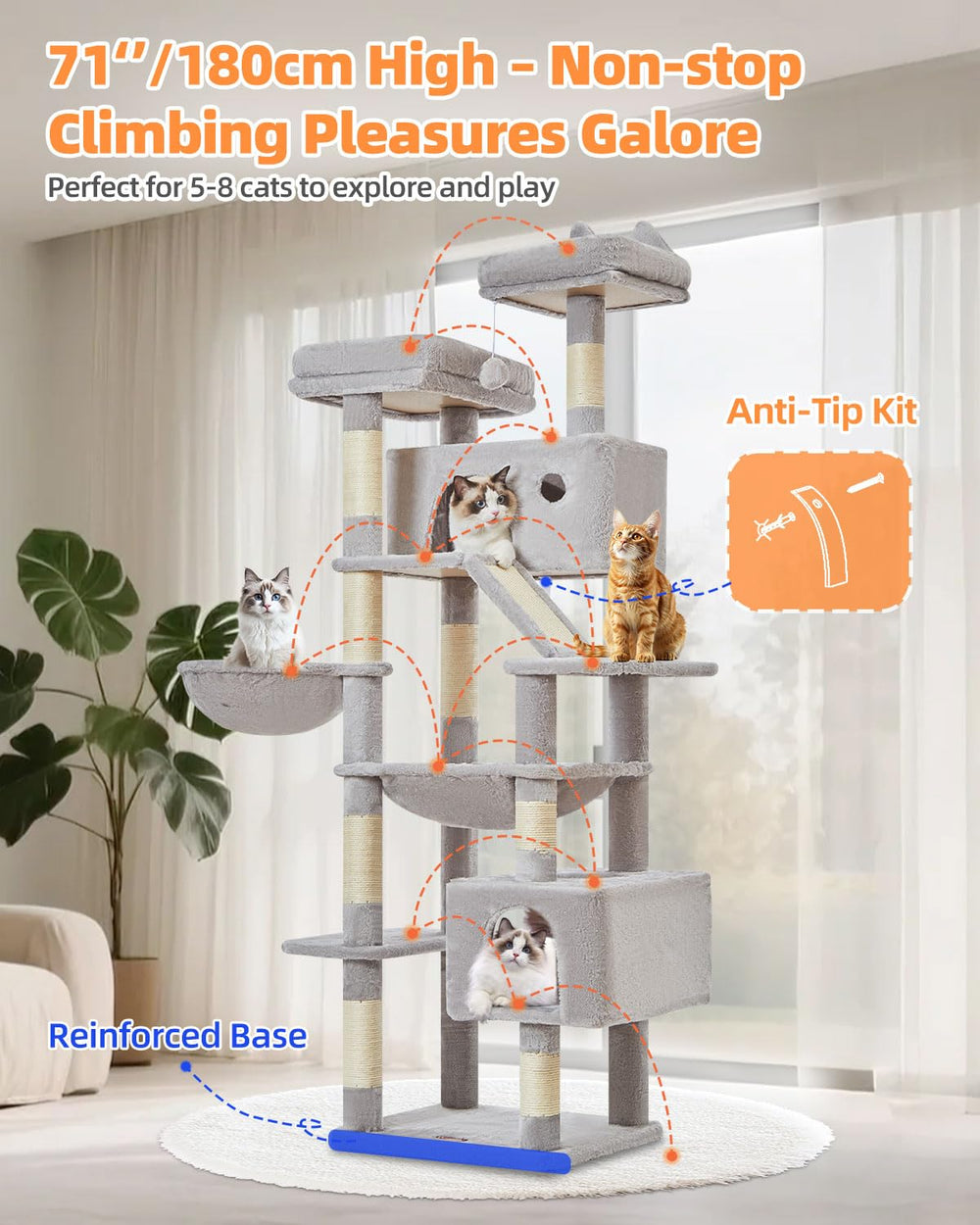 Taoqimiao cat tree easy assembly guide for quick setup