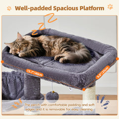 Taoqimiao hanging basket detail showcases resting spot for kittens.