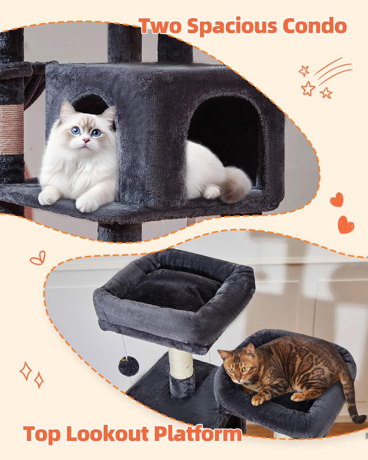 Taoqimiao private cat apartments for resting hideaways