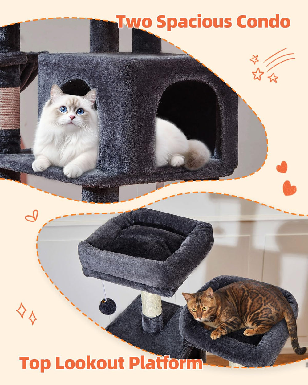 Taoqimiao private cat apartments for resting hideaways