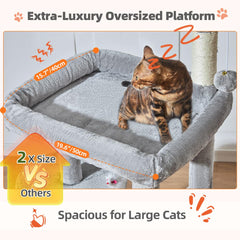 Taoqimiao cat tree rotatable round condo, adaptable privacy space