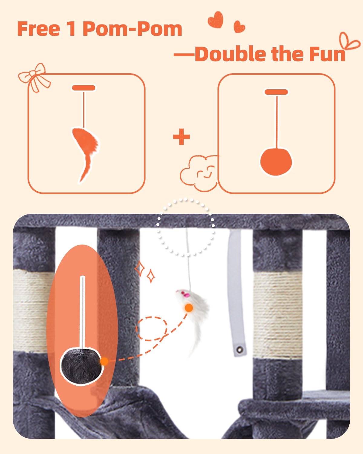 Taoqimiao scratching posts protect furniture and satisfy instincts