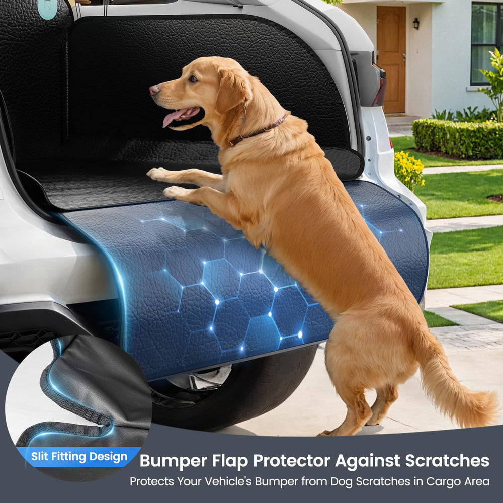 Tapizado waterproof PU leather surface is easy to wipe after muddy adventures.