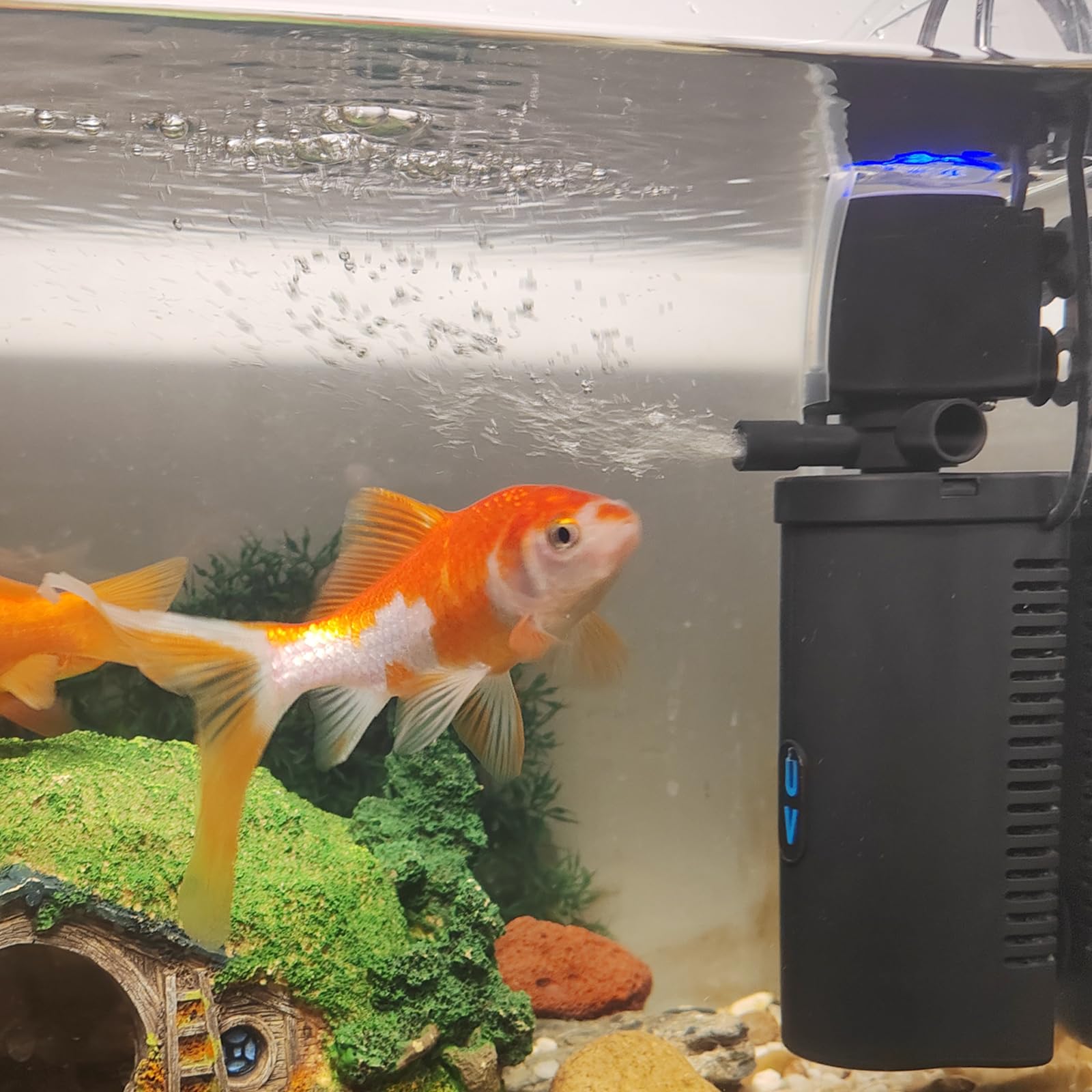 TARARIUM U-V Filter 158GPH front view for compact all-in-one filtration and water clarity.