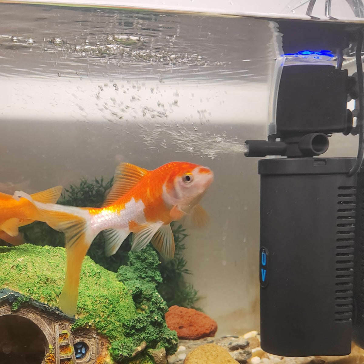 TARARIUM U-V Filter 158GPH front view for compact all-in-one filtration and water clarity.