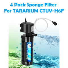 Tararium CTUV-H6F sponge pack ready for quick swaps and tank maintenance