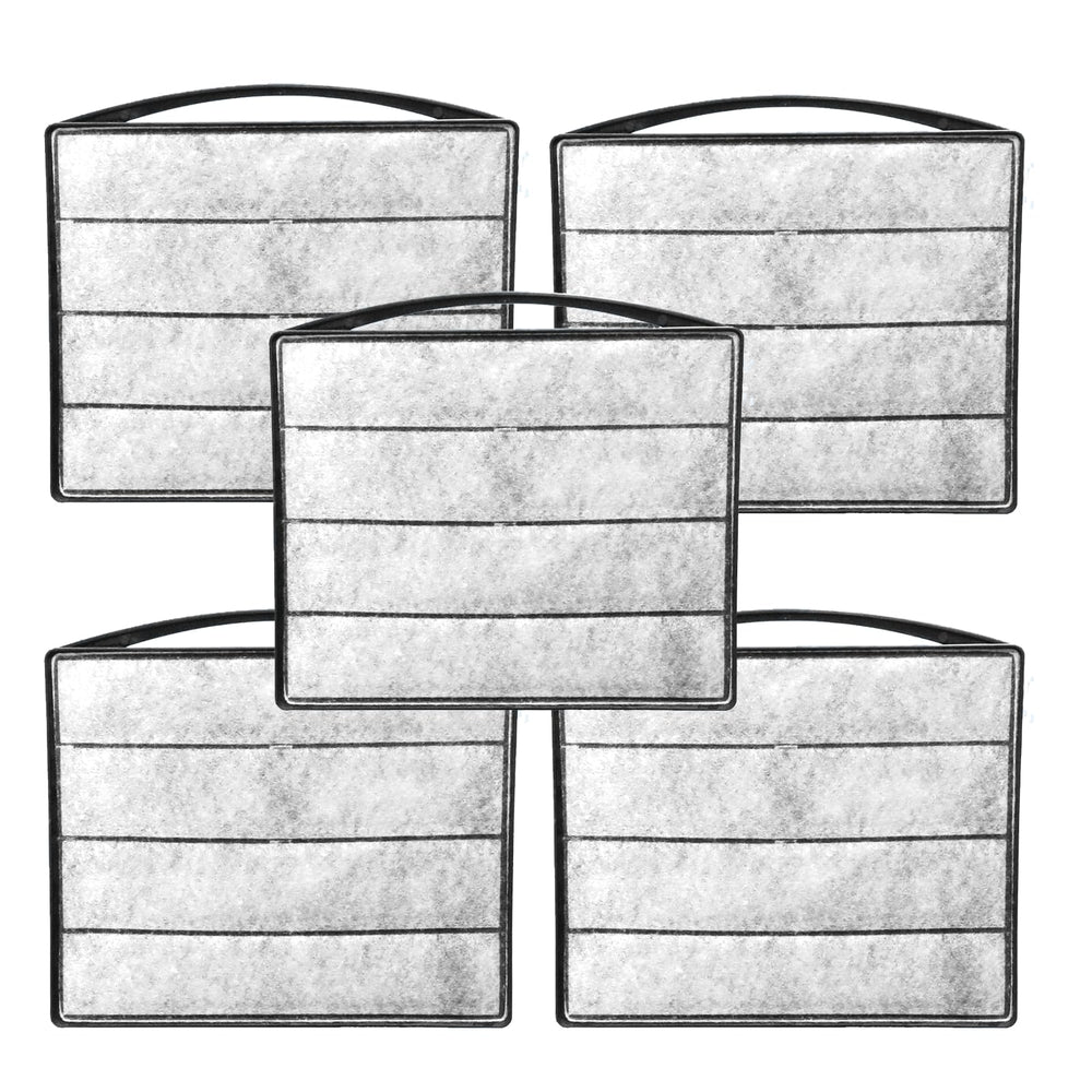 Tararium fish tank filter cotton 5PSC pack in white for easy weekly maintenance.