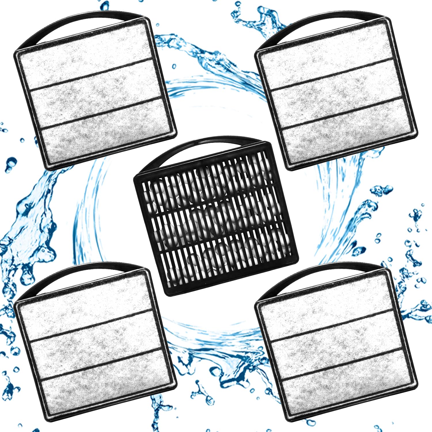 Tararium IX-90 ceramic ball plate for turtle tank filtration improves flow.