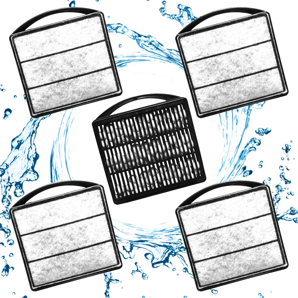 Tararium IX-90 ceramic ball plate for turtle tank filtration improves flow.