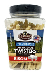 Tasman's Natural Pet small bison-twister for small dogs