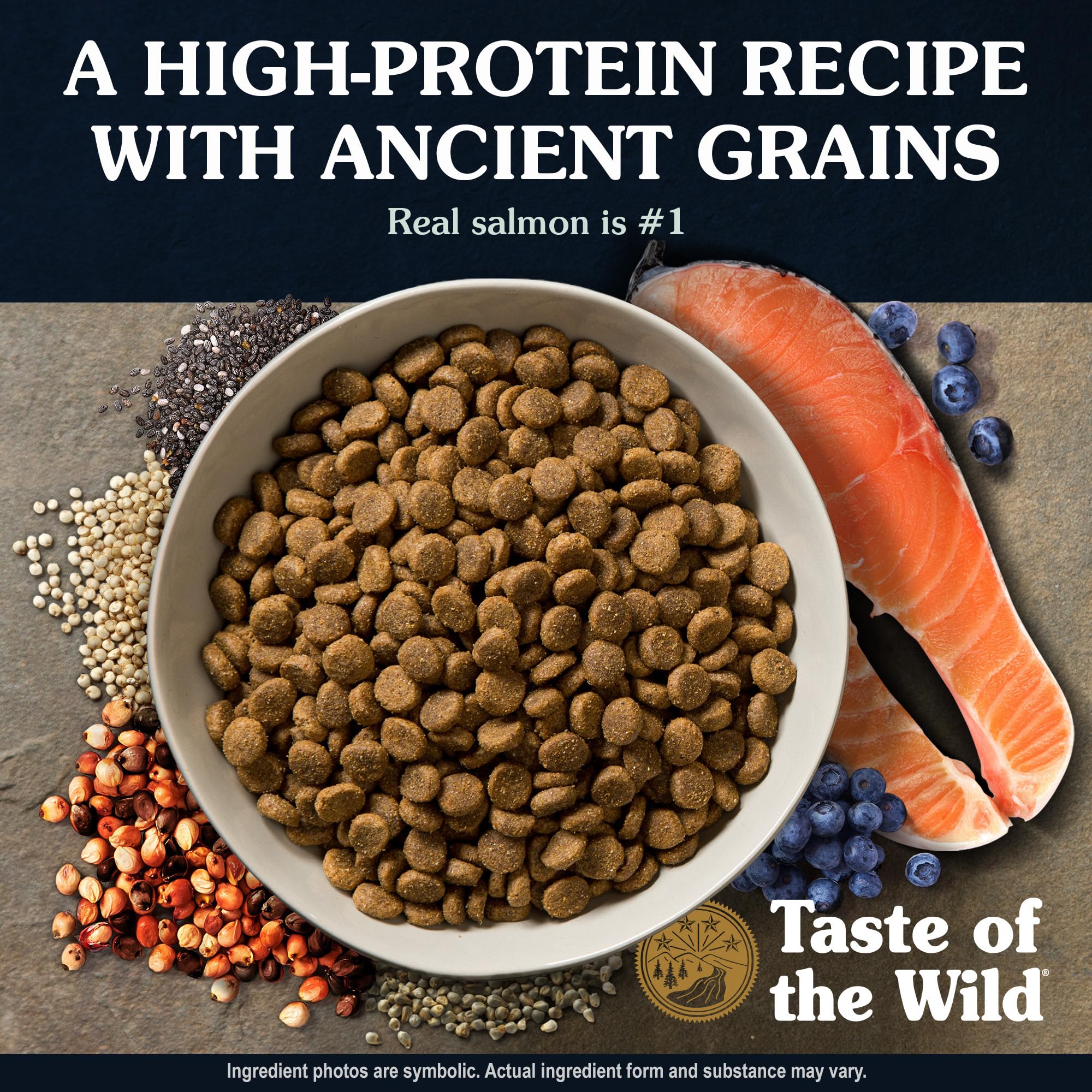 Taste of the Wild Ancient Stream ancient grains showcase energy-rich formula
