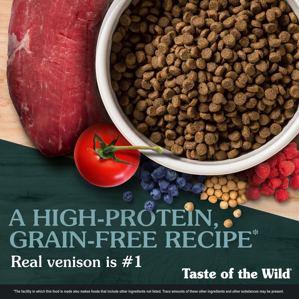 Taste of the Wild Appalachian Valley probiotics and prebiotics support digestion and immune wellness.