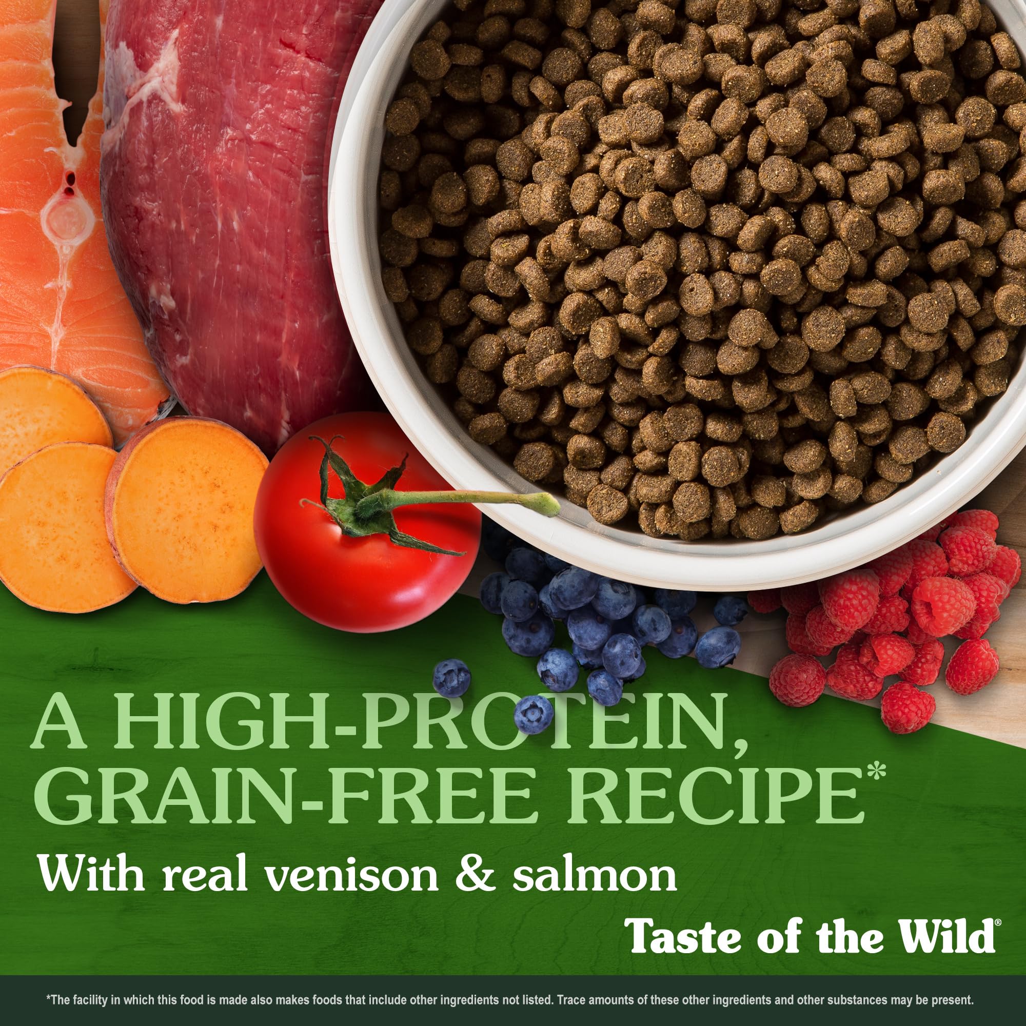 Taste of the Wild Rocky Mountain includes probiotics to support digestion.