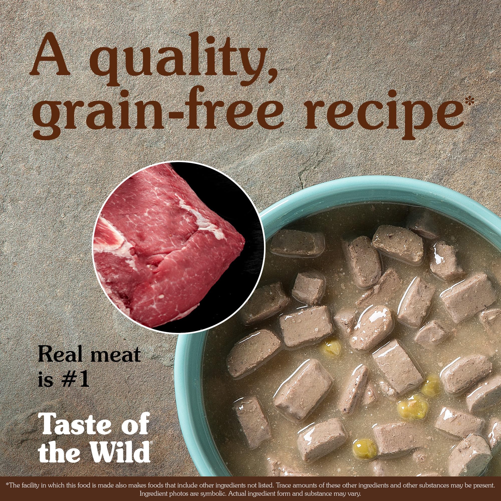 Taste of the Wild Southwest Canyon wild boar protein blend shown in can