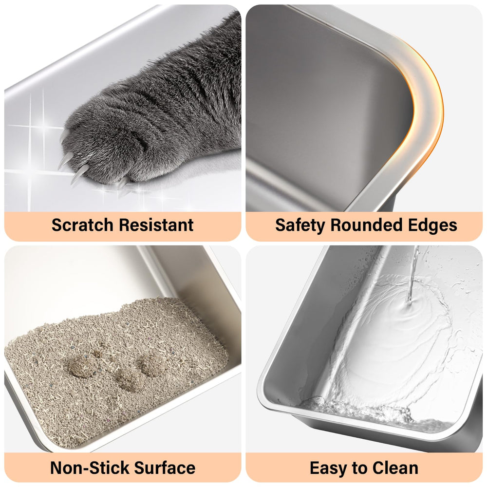 TATAANTY rustproof design stays durable and maintains a fresh look in busy homes.