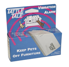 Tattle Tale alarm tone shows a quick cue to redirect pets from off-limits areas.