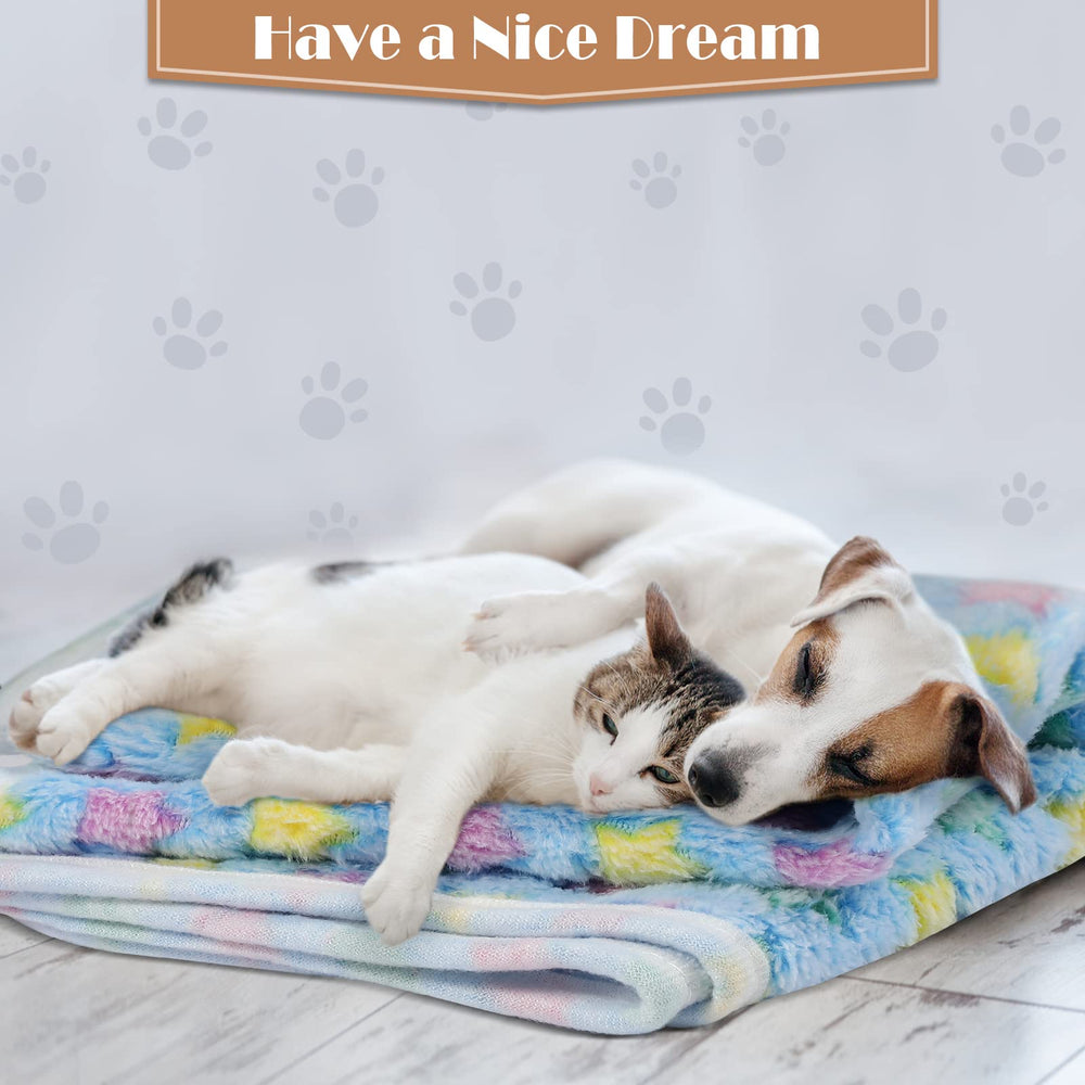 Tatuo dog blanket bone purple pattern adds fun and comfort.