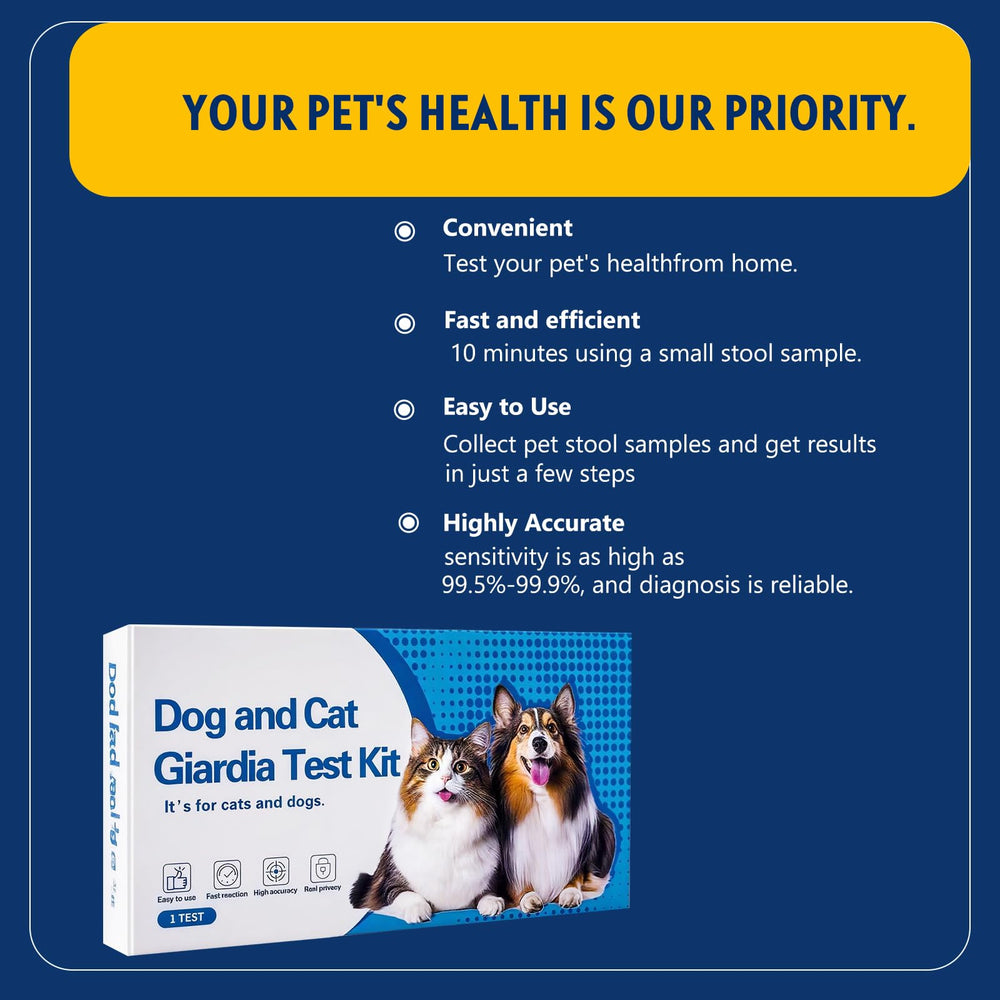 Tauphete Giardia Test Kit buffer solution included for smooth workflow.
