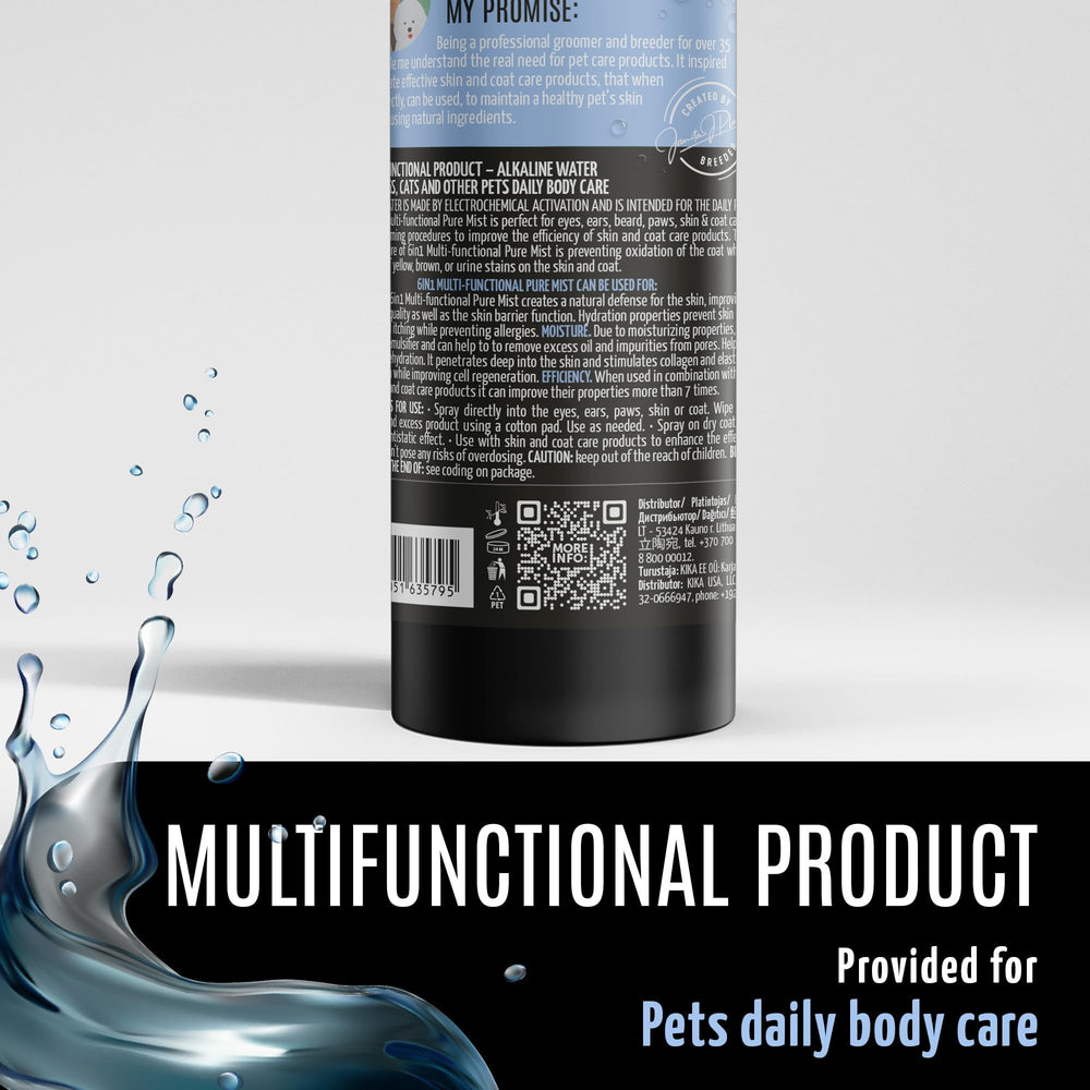 Tauro Pro Line odor-control visualization shows quick freshening between baths.