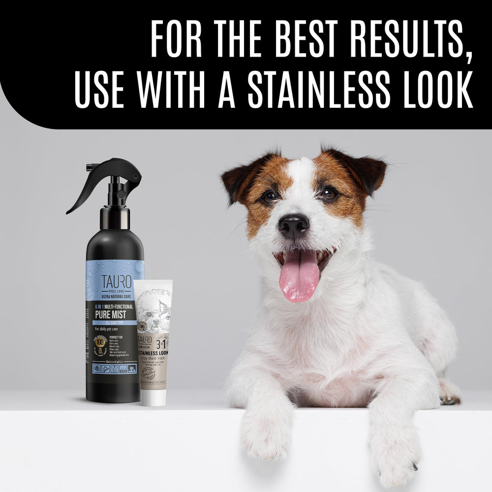 Tauro Pro Line show-ready styling shot demonstrates easy between-show grooming.
