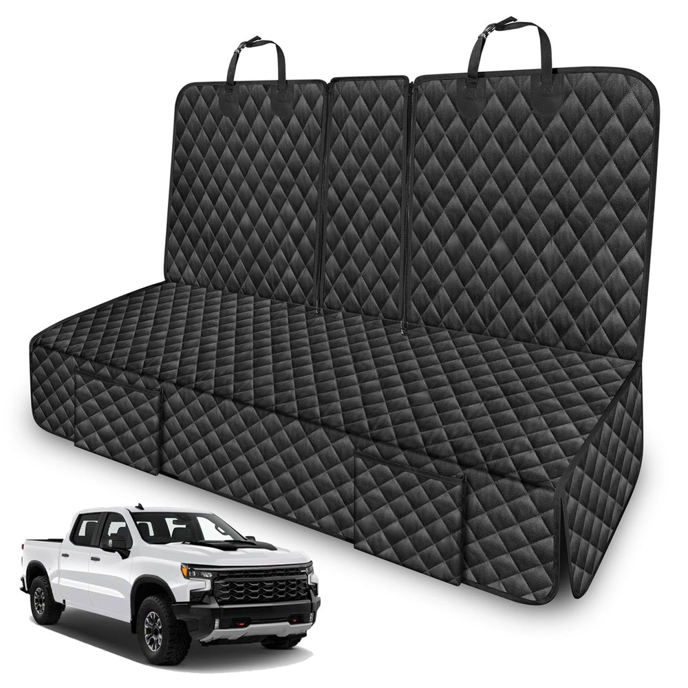 TAUYANG dog seat cover back seat for Chevrolet Silverado protects from scratches