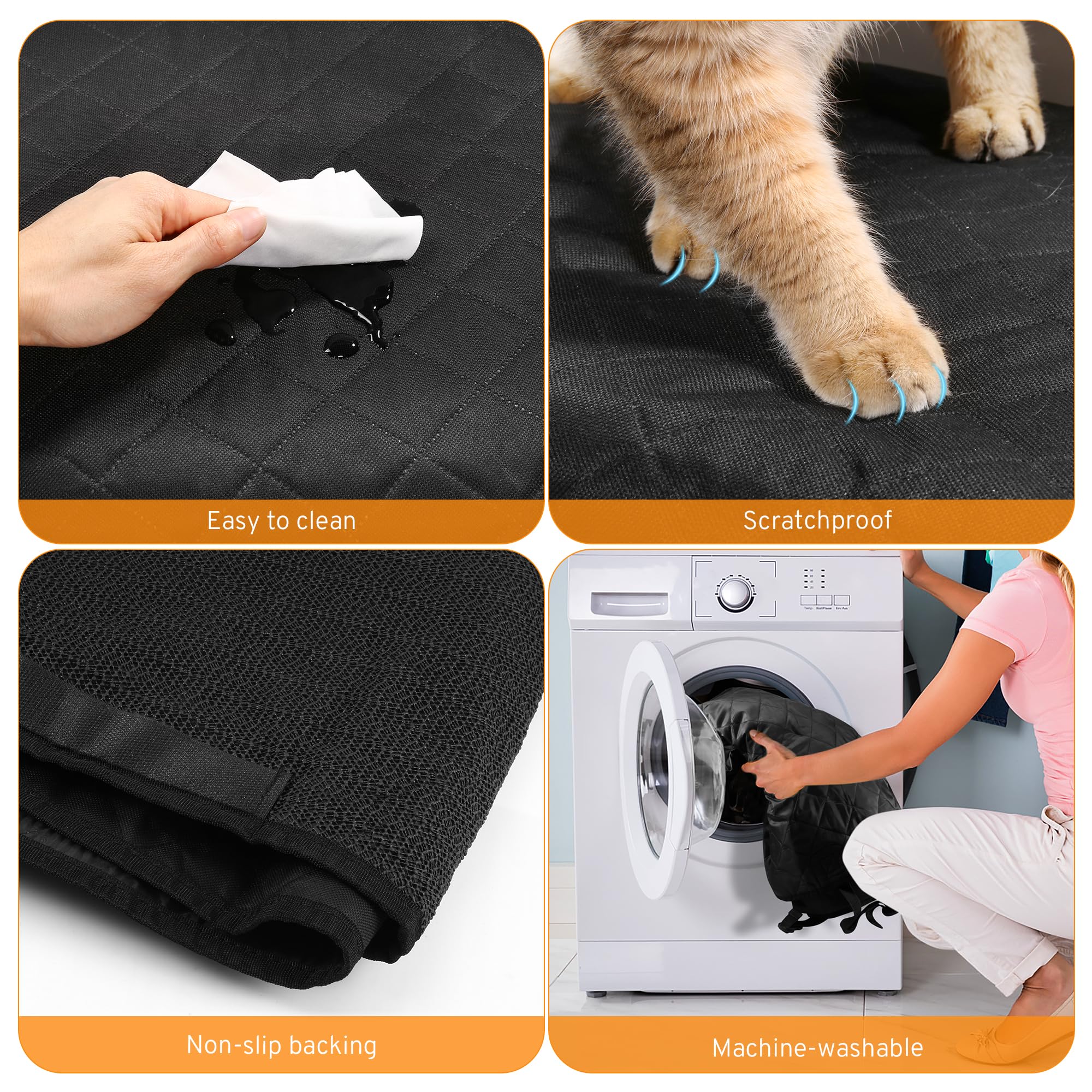 TAUYANG protects car seats from sand dirt fur and footprints