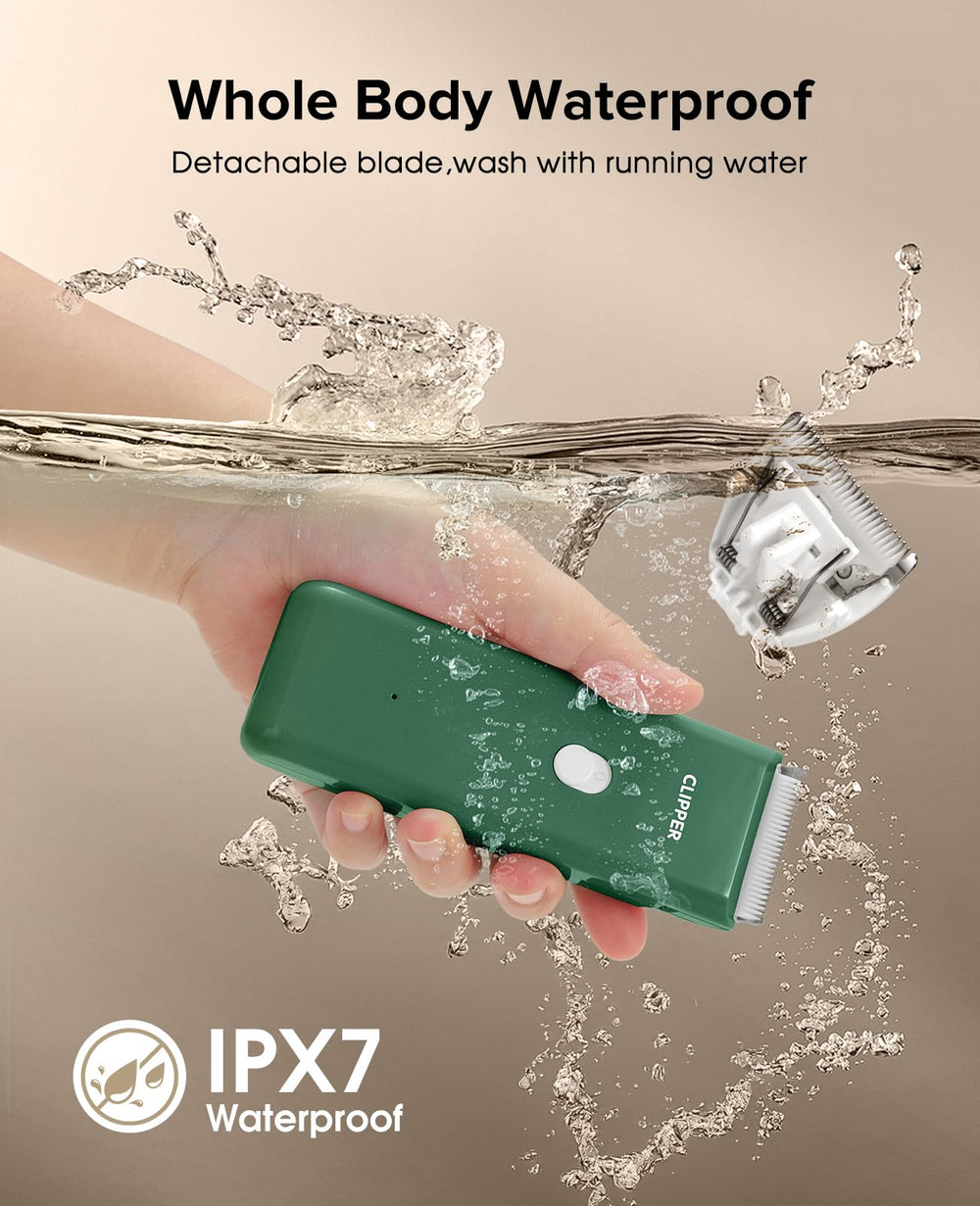 Tawiijou sanitary shaver suitable for paws and facial areas.