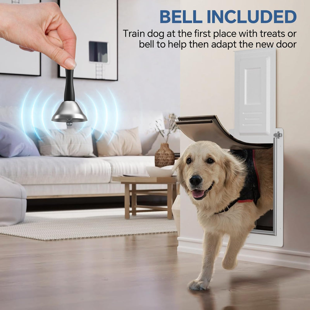 Built-in safety lock to control access for home security.