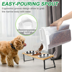 TBMax measuring cup included for precise portions.