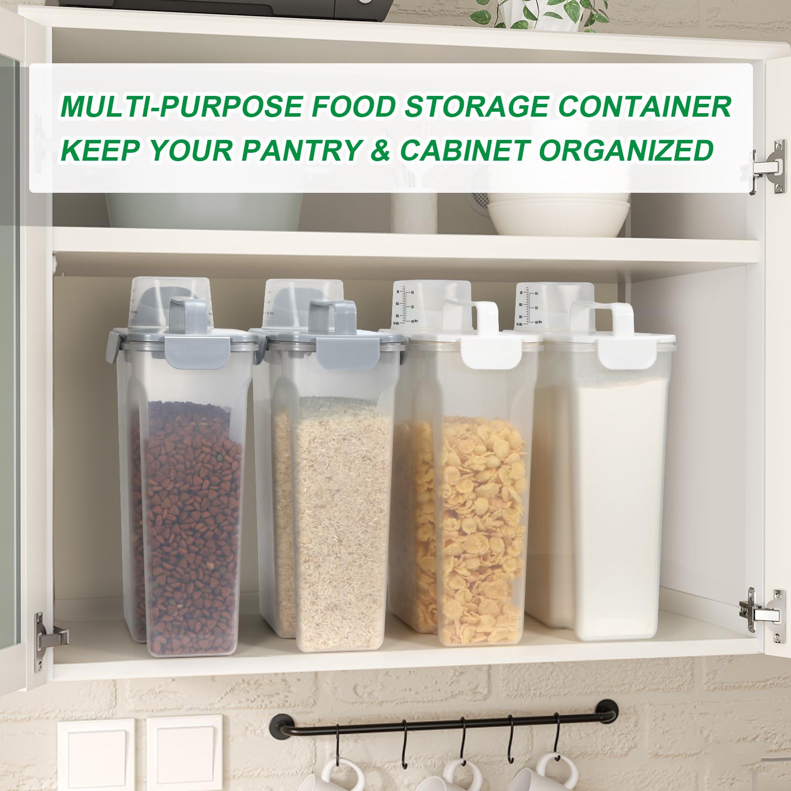 TBMax five-liter capacity holds a substantial bag of small pet food.