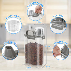 TBMax kid-friendly pet feeding dispenser enables easy, controlled portions.