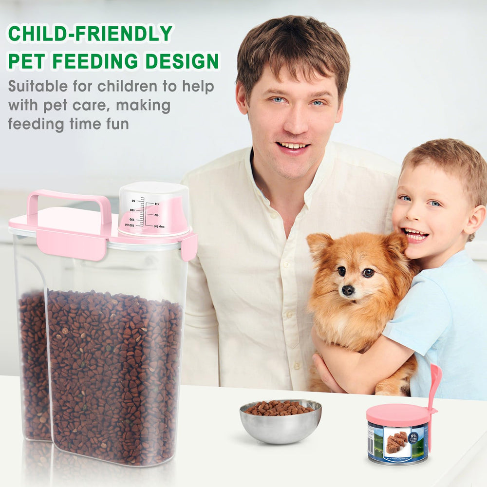TBMax container top handle for simple transport from shelf to bowls