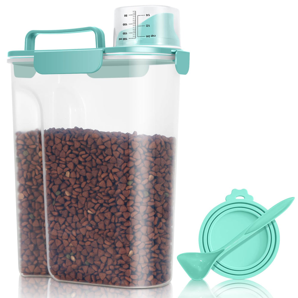 TBMax 6qt airtight latch keeps kibble fresh and mess-free.