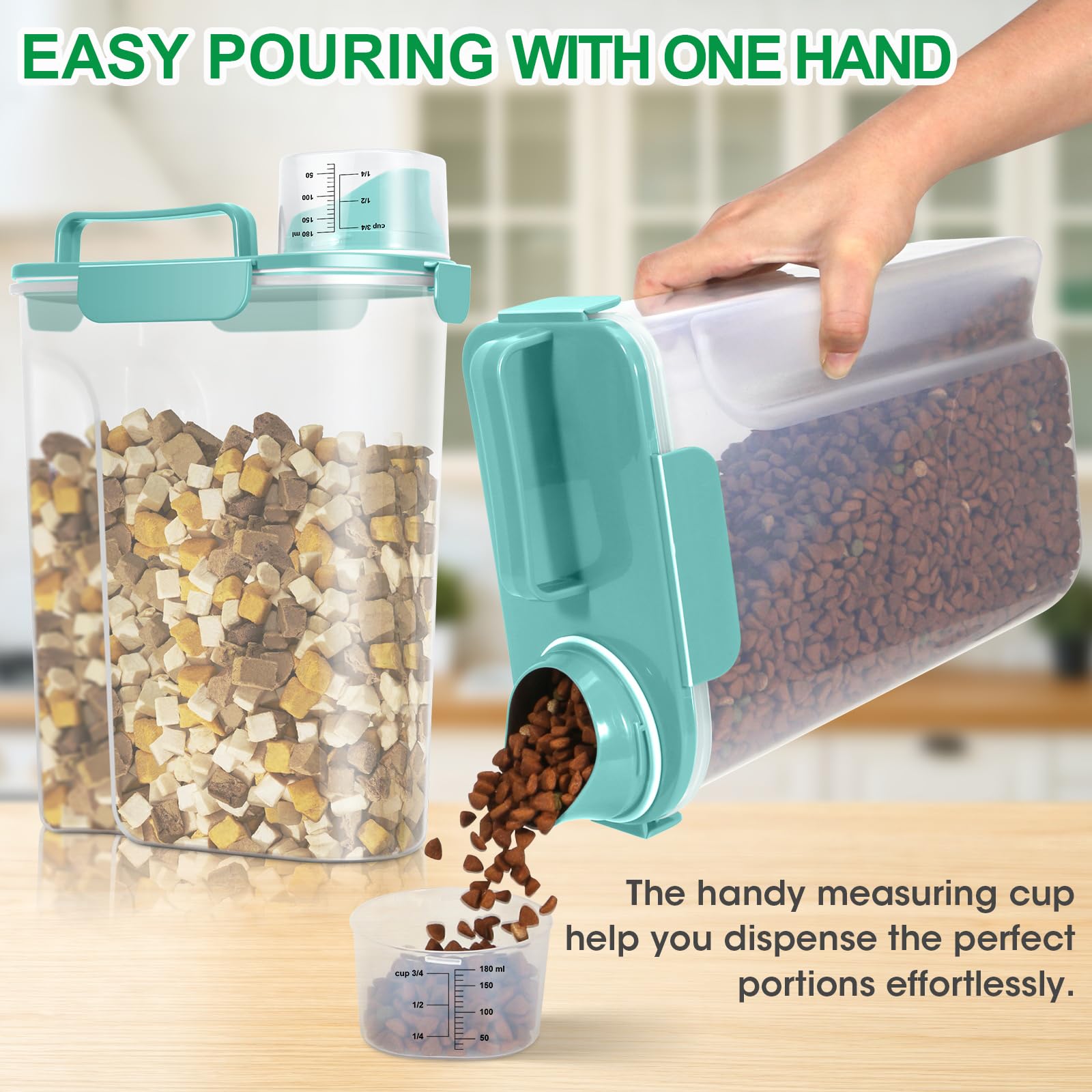 TBMax 6qt mixing spoon included for accurate portions.